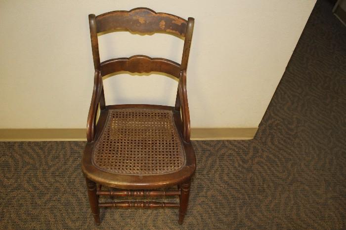 Antique Chairs with canning