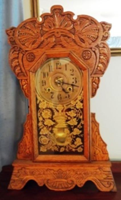Vintage Gingerbread clock