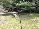 Metal Dragonfly Sculpture