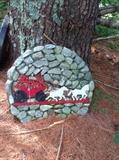 Local Artist Stone Artwork (one of many)