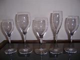 Baccarat Stem Ware: wine, water, claret, sherry, fluted champagne