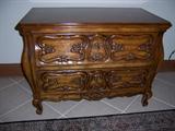 Shaped Credenza: 34” long, 25” high