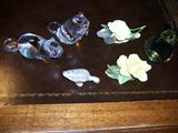 2 Steuben Glass Beavers