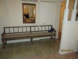 8 ft Bench and Mirror