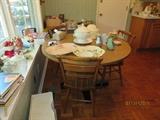 Formica Table and 4 Chairs, Kitchen Items