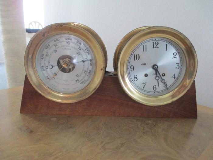 Chelsea clock/barometer