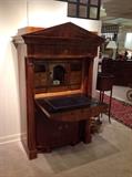 Spectacular Ca. 1820's - 1830's Biedermiere Secretaire Abattant with multiple hidden compartments 