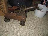 16" Solid Brass Canon