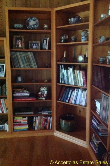 Bookshelves and Books