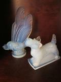 Sabino Dragonfly and Scottie Dog figurines