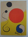 Alexander Calder, 1971 lithograph