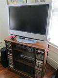Sony flat screen television with stand