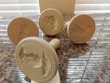 Bottom View of Beatrix Potter Cookie Stamp