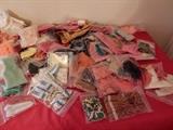 Assorted Vintage Barbie Clothing