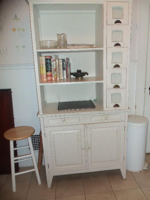 Hoosier Style Antique Kitchen Cabinet