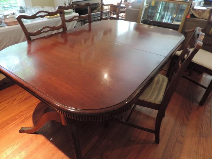 Mid Century Modern Table with Chairs