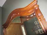 LARGE CARVED MIRROR
