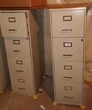 4 DRAWER FILE CABINETS
