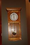 OAK WALL CLOCK