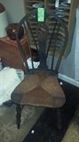 Karpan braced antique chair.. Have a pair of these!