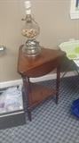 flip down swivel side table