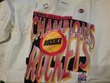 1994 rockets shirt, sports memorabilia