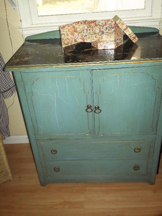 Hand painted cabinet 45