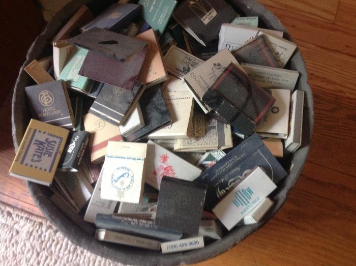 Large vintage matchbox collection