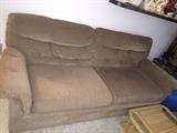 LIGHT BROWN SLEEPER SOFA