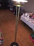 MID CENTURY MODERN BRASS FLOOR LAMP