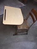 VINTAGE SCHOOL DESK