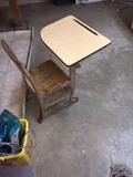 VINTAGE SCHOOL DESK