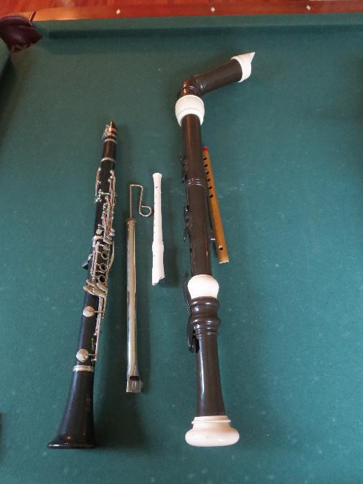 Clarinet, Slide Whistle and Recorder 