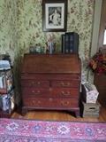 Federal Style Drop Front Desk with Hidden Compartment 
