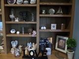 lots of decor and collectibles 