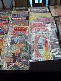 there are a lot of action hero comics - most of these are from the late 70's to early 90's - there are some older   