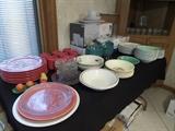 lots of clean kitchen ware, small appliances and glassware & china 