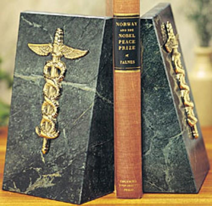 Granite Medical/Doctor's Bookends