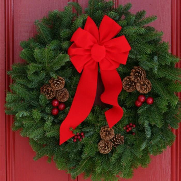 Several Lovely Christmas Wreaths and Many more Christmas decorations.