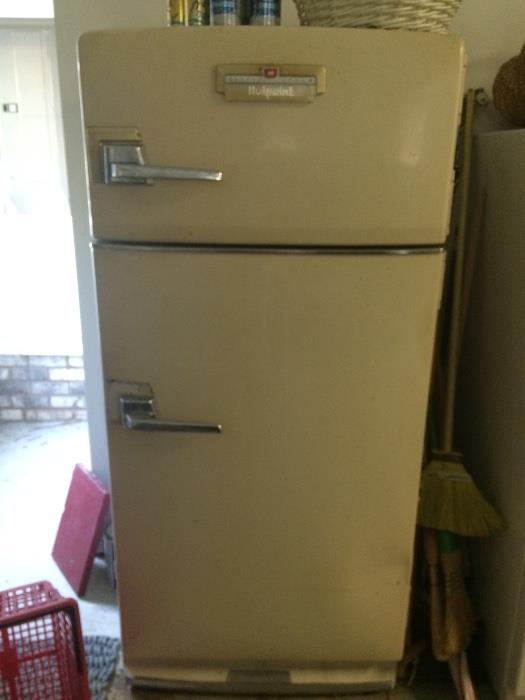 Vintage Hotpoint refrigerator