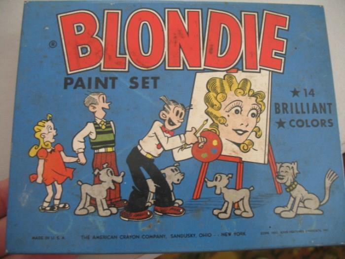 Blondie paint set