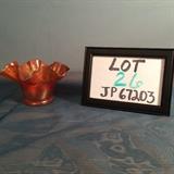 JP026 Marigold Crimped Edge Basket