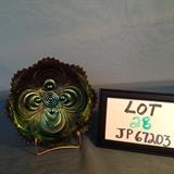 JP028 - #116 Imperial Scroll Embossed Amethyst Sawtooth