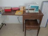 vintage Singer sewing machine