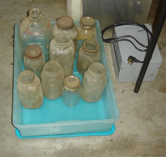Old bottles & jars