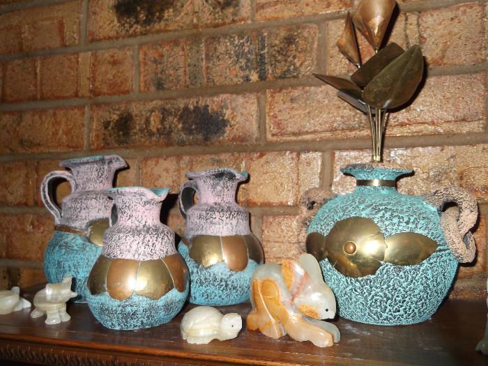 Mexican pottery. 