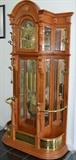 Mesmerizing Ridgeway GrandFather Clock, the top of the line piece has quite a presence.