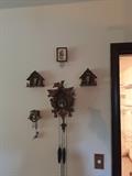 various cookoo clocks