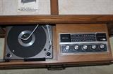 Stereo radio and phonograph.