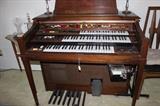 Yamaha organ and bench.